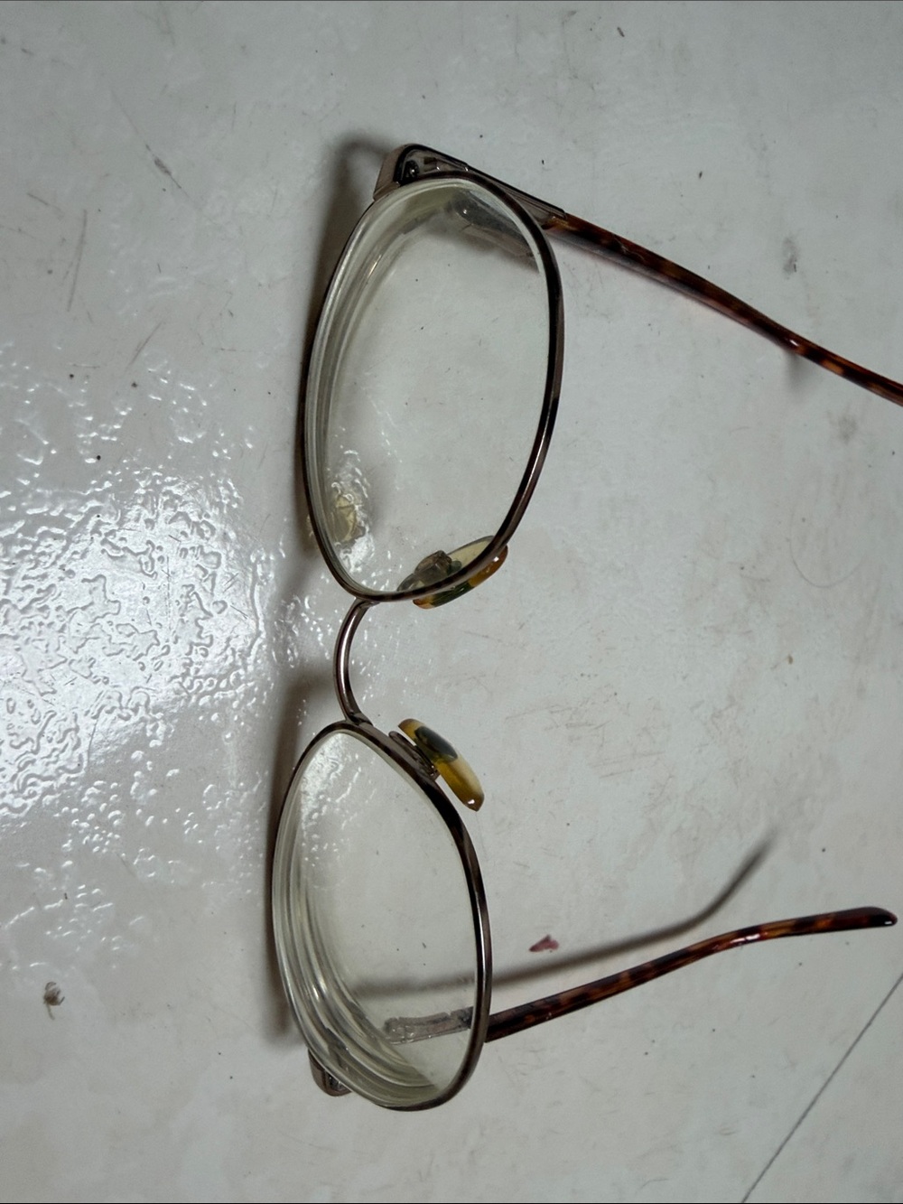 Anne Klein Gold Metal Oval Glasses - Picture 8 of 8
